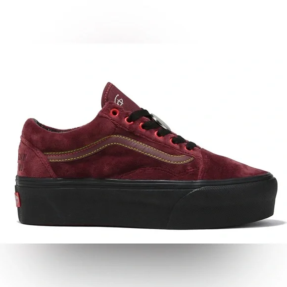 VANS x DISNEY | NWT Old Skool Stackform Disney 100 Poison Apple Mahogany - Picture 5 of 6